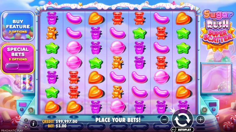 Sugar Rush Super Scatter Slot